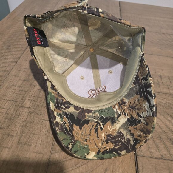Camouflage Otto Collection Adjustable Baseball Cap With Embroidered "R" Logo - Picture 5 of 6